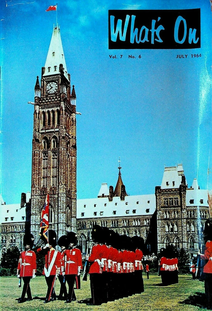 What's On in Ottawa Canada Booklet July 1964 Changing the Guard Summer Festival