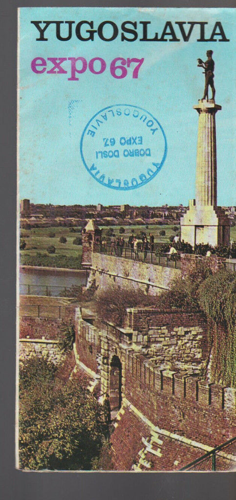 Yugoslavia Expo 67 1967 Brochure Montreal Canada