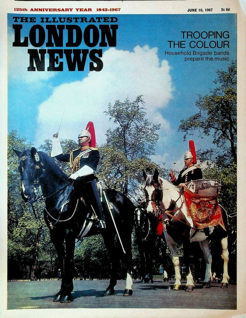 Illustrated London News June 10 1967 Six Day War Household Brigade Regiments
