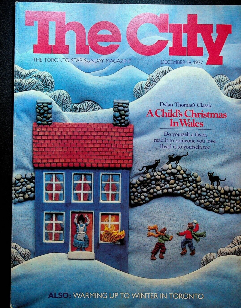 The City Magazine December 18 1977 Lloyd O'Malley Dylan Thomas