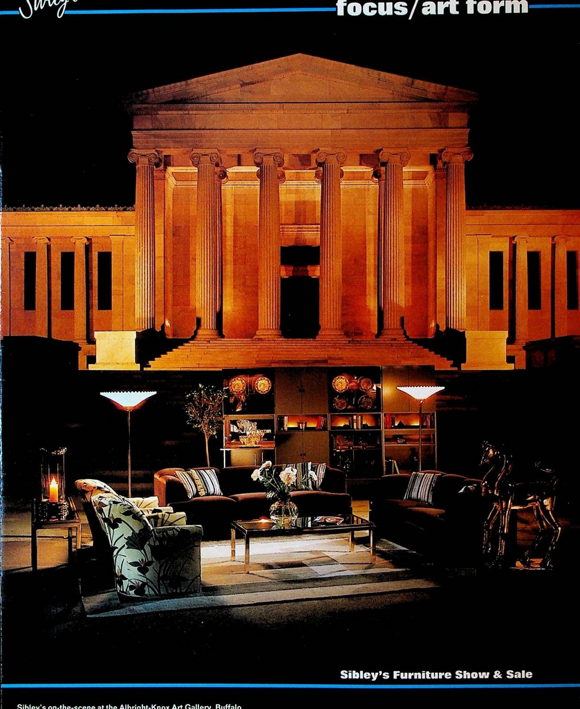 Sibley's Furniture Show & Sale Ad Catalog Art Form Focus 1980s Rochester NY