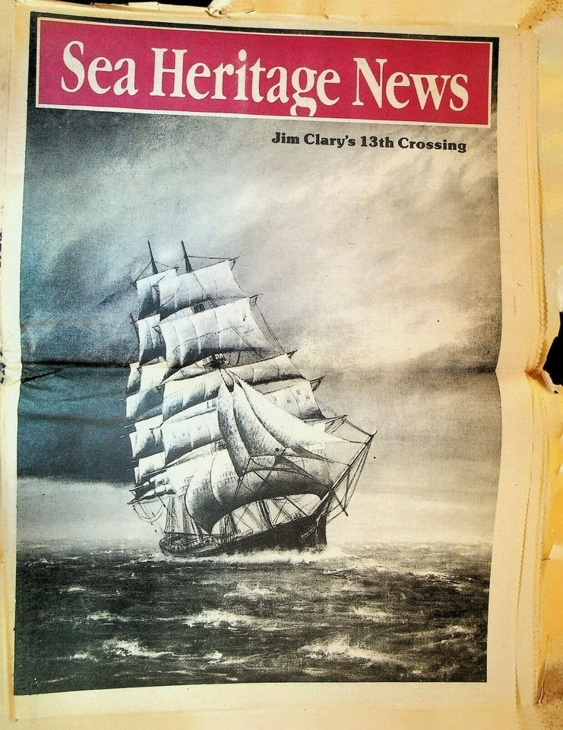 Sea Heritage News 1985 Jim Clary Jock Willis' Cutty Sark Warspite