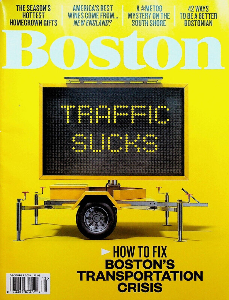 Boston Magazine December 2019 Traffic Rob Gronkowski Enes Kanter Gary Gulman