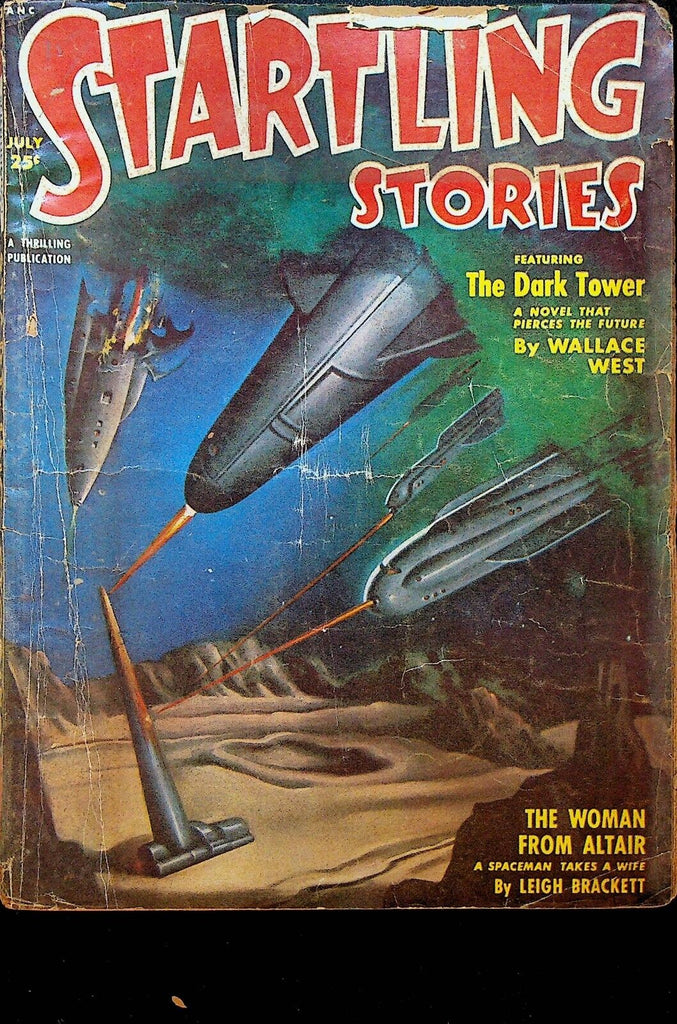 Startling Stories Pulp July 1951 Wallace West Leigh Brackett Carter Sprague