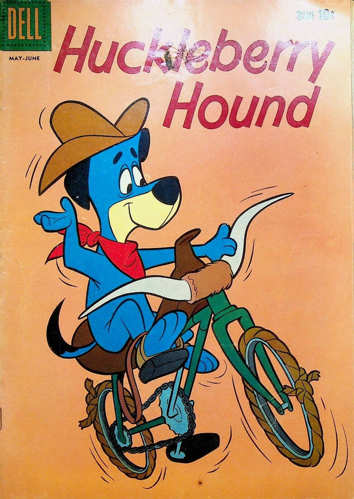 Huckleberry Hound 5 Dell Comics 1960 Bicycle