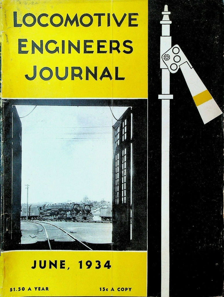 Locomotive Engineers Journal June 1934 Busch Sulzer Diesel Train