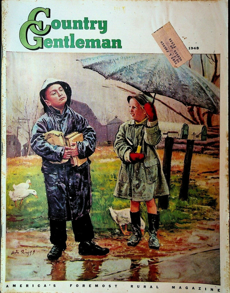 Country Gentleman Magazine April 1948 Austin Briggs Merle Constiner Dee Linford
