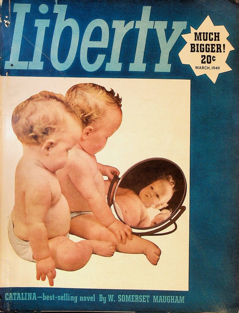 Liberty Magazine March 1949 W Somerset Maugham Jack Benny Earl Wilson