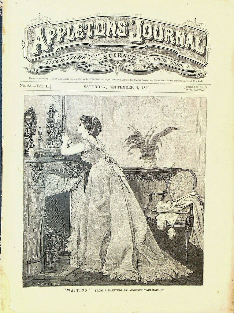 Appletons' Digest September 4 1869 Victor Hugo The Man Who Laughs Mrs Oliphant