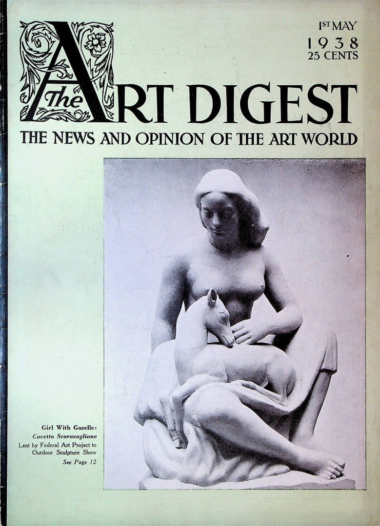 Art Digest Magazine May 1 1938 Thomas Donnelly Maynard Dixon