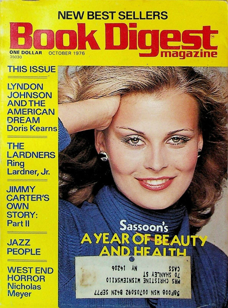 Book Digest Magazine October 1976 Jimmy Carter LBJ Betty Friedan Jazz People