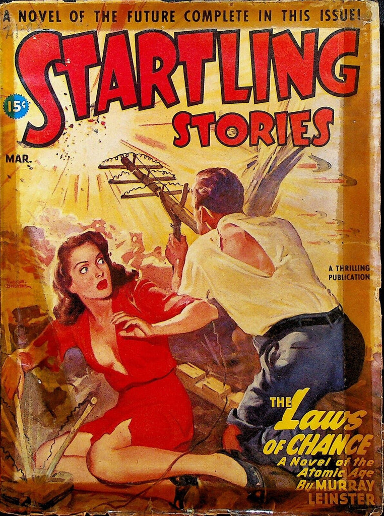 Startling Stories Pulp March 1947 Murray Leinster Margaret St Clair