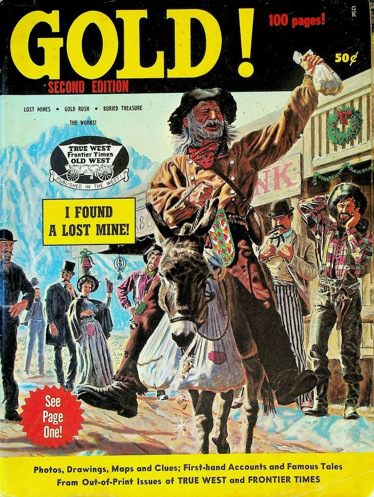 Gold Magazine 1970 Joe Ruiz Grandee Jim Bowie Burro Mountains