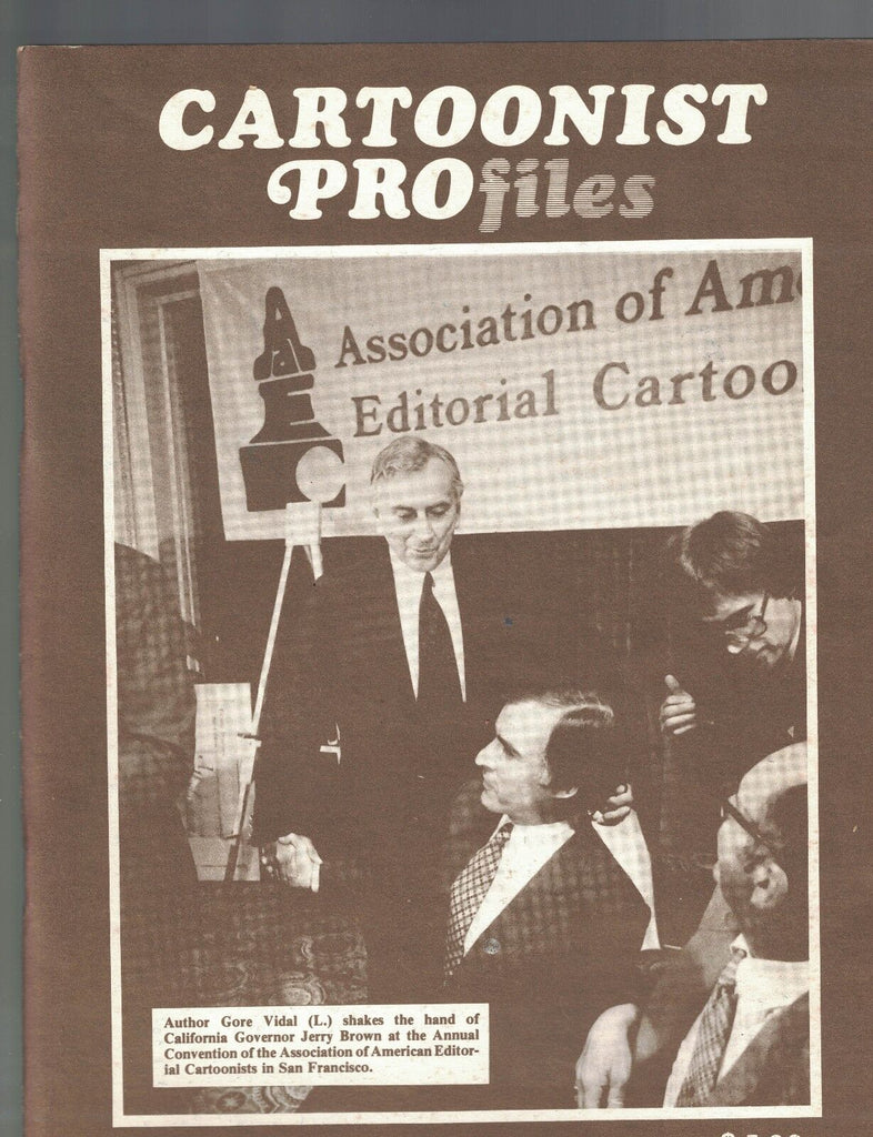Cartoonist Profiles #55 Mike Keefe Al Hirschfeld Sylvan Byck September 1982