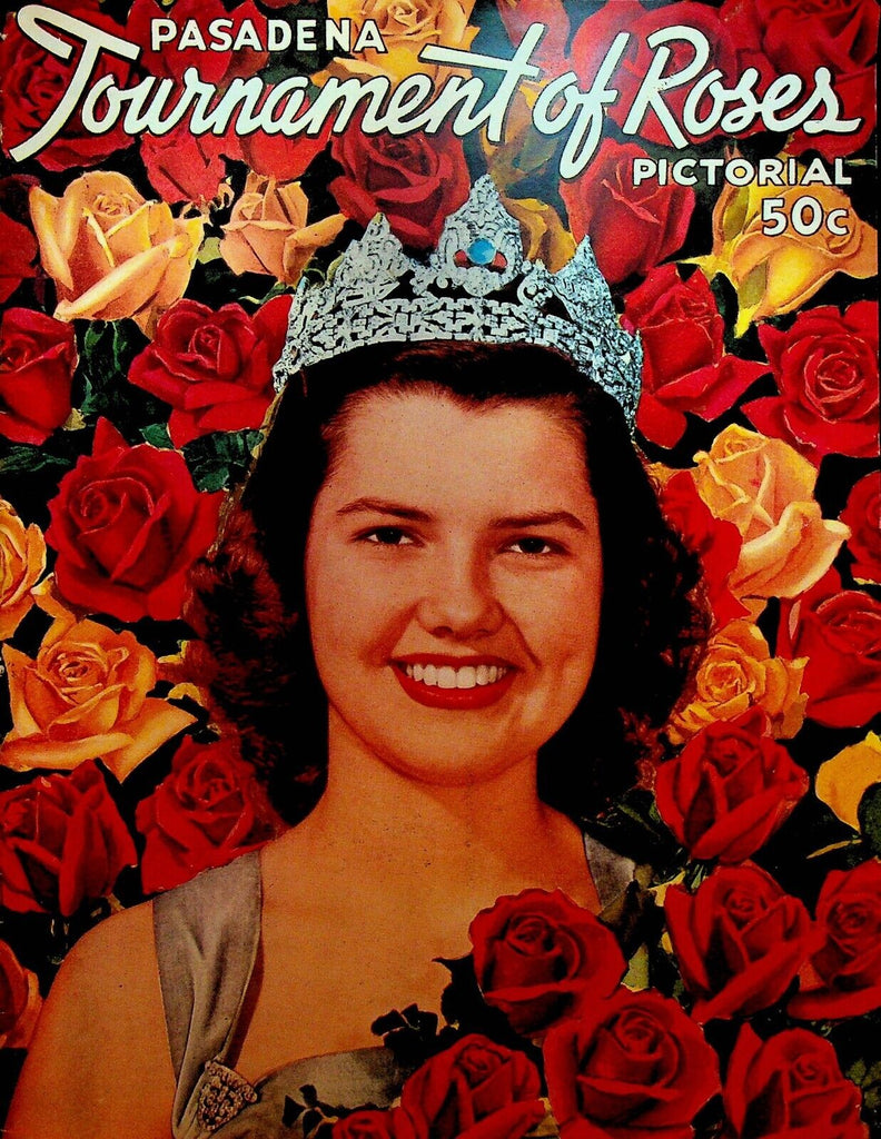 Pasadena Tournament of Roses Pictorial Program 1953 USC Wisconsin Rose Bowl
