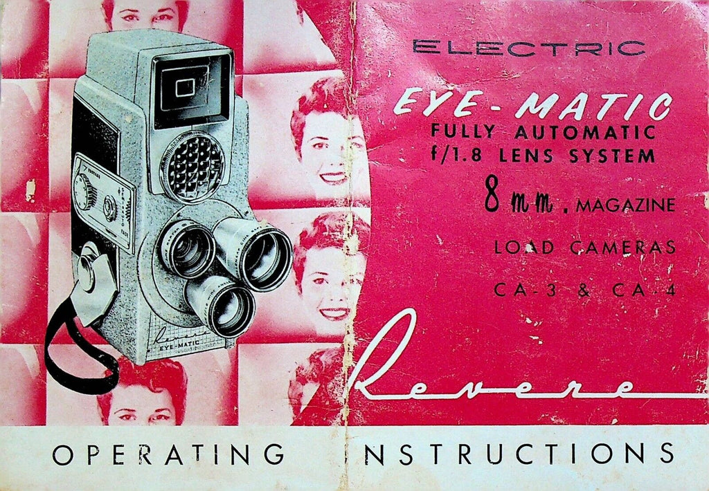 Electric Eye-Matic Fully Automatic Lens System Operating Instructions CA-3 CA-4