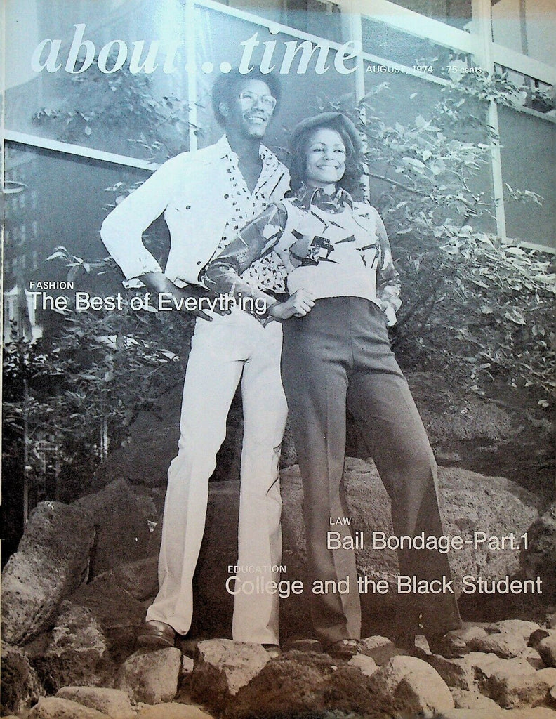 About Time Magazine Rochester NY College & Black Student Mildred Johnson 1974