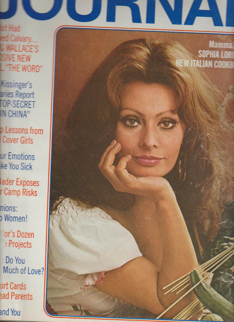 Ladies Home Journal March 1972 Sophia Loren Henry Kissinger Ralph Nader