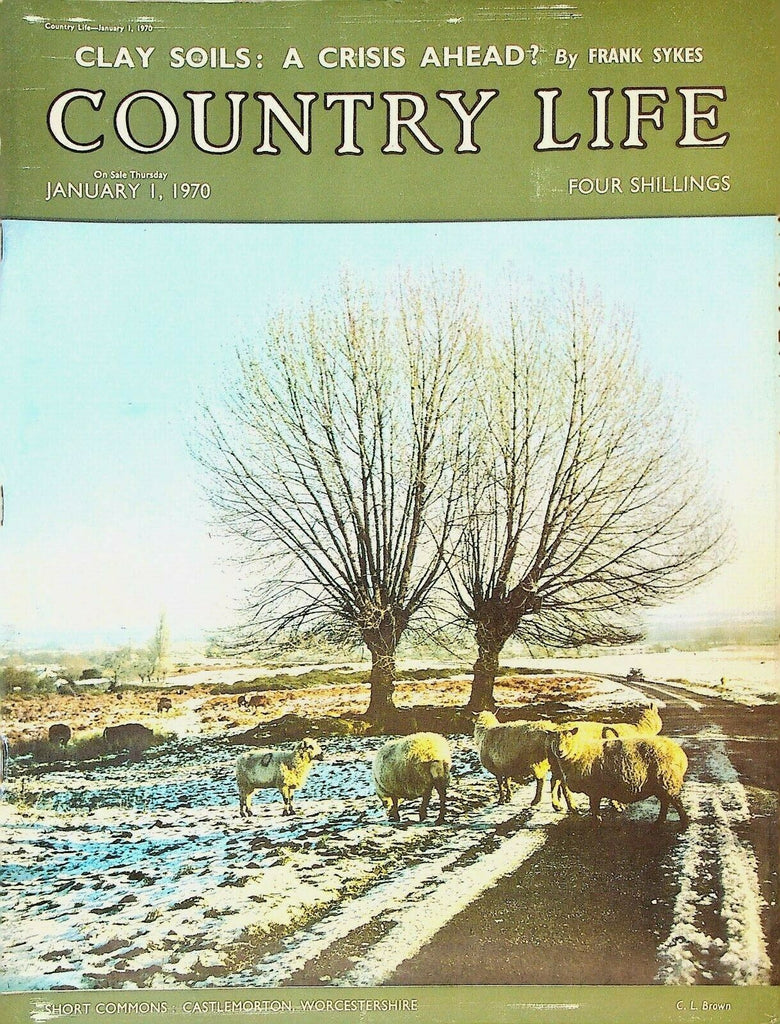 Country Life Magazine January 1 1970 EH Shepard Winnie the Pooh Sherwood Forest
