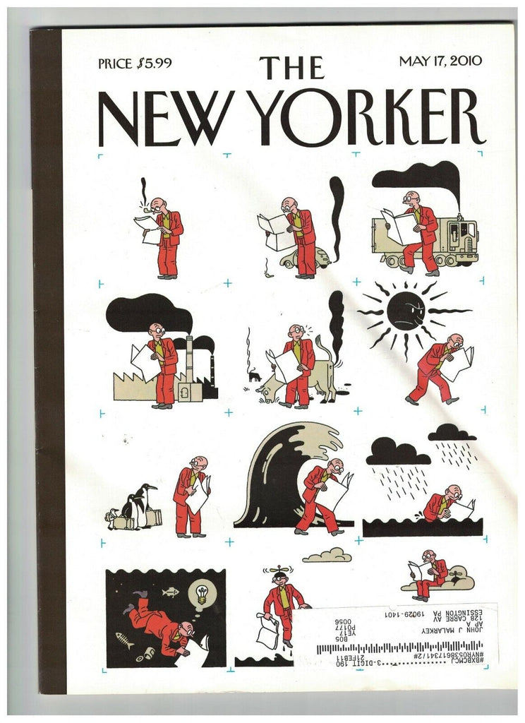 New Yorker Magazine May 17 2010 Joost Swarte Rae Armantrout Duke Ellington