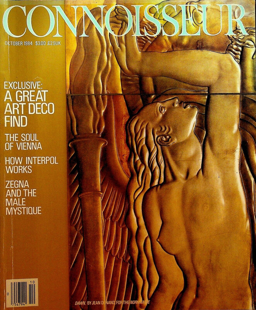 Connoisseur Magazine October 1984 Art Deco Jean Dunand Elizabeth Gage