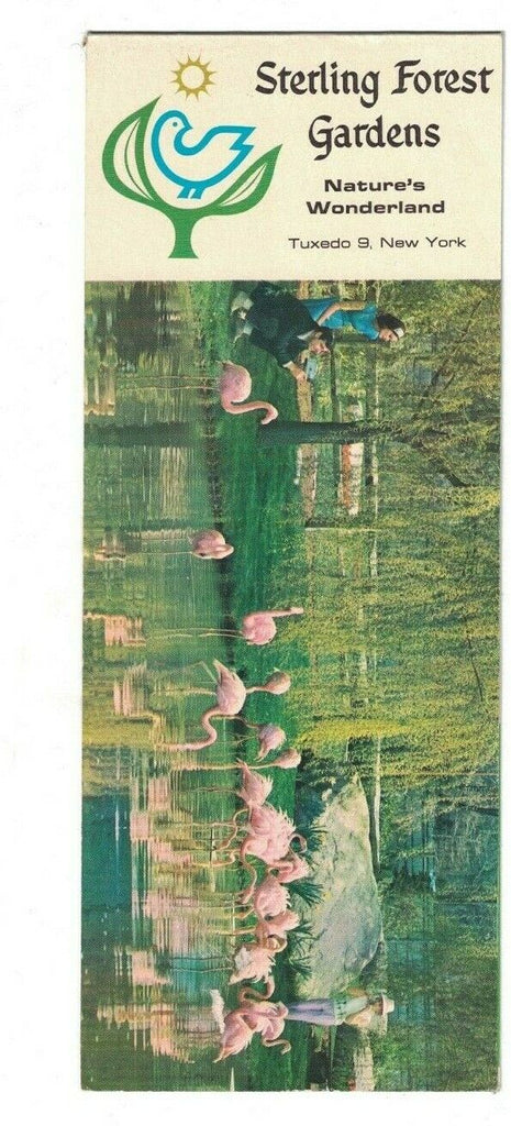 Sterling Forest Gardens Nature's Wonderland Brochure Tuxedo Park NY 1960s