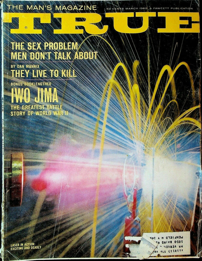 True Magazine March 1965 Iwo Jima Alan King Buddy Jacobson Lasers