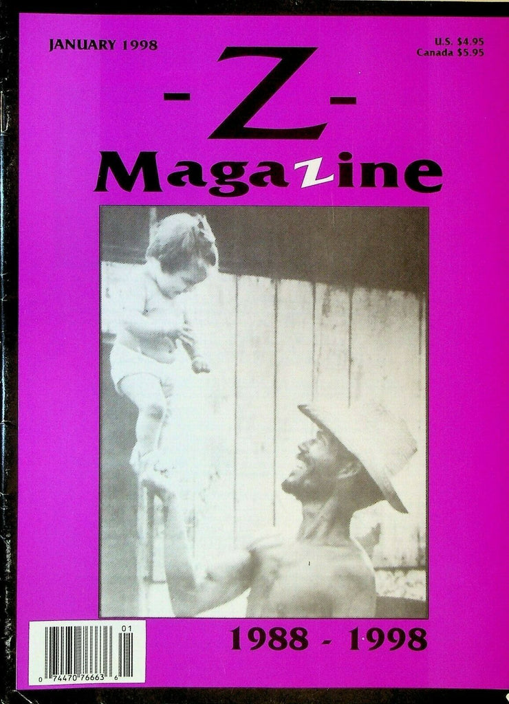 Z Magazine January 1998 Greg Brown Boogie Nights Maquiladora Workers Union