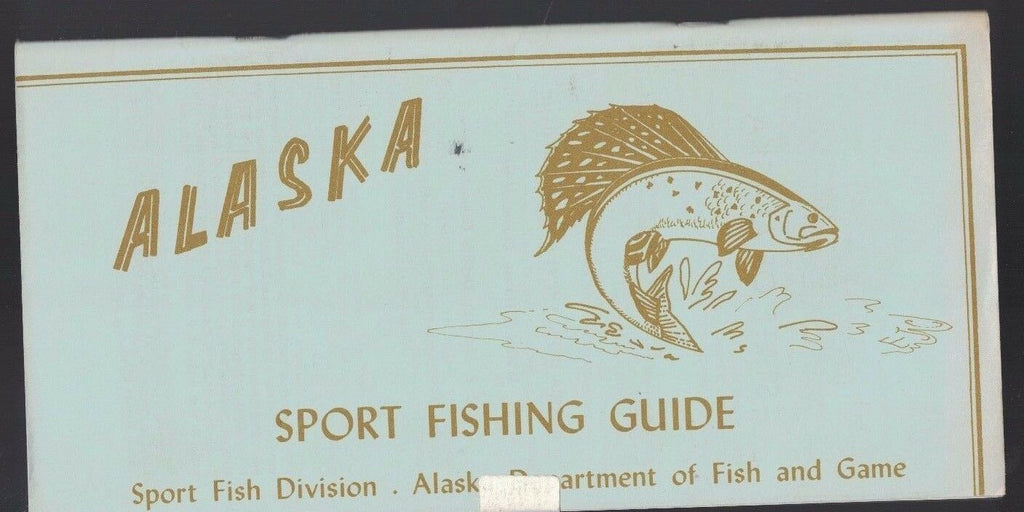 Alaska Sport Fishing Guide 1990s Alaska Department of Fish & Game