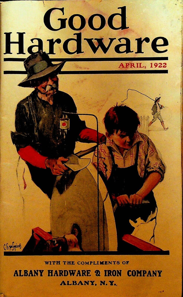 Good Hardware Magazine April 1922 Albany NY Jackie Coogan Ad