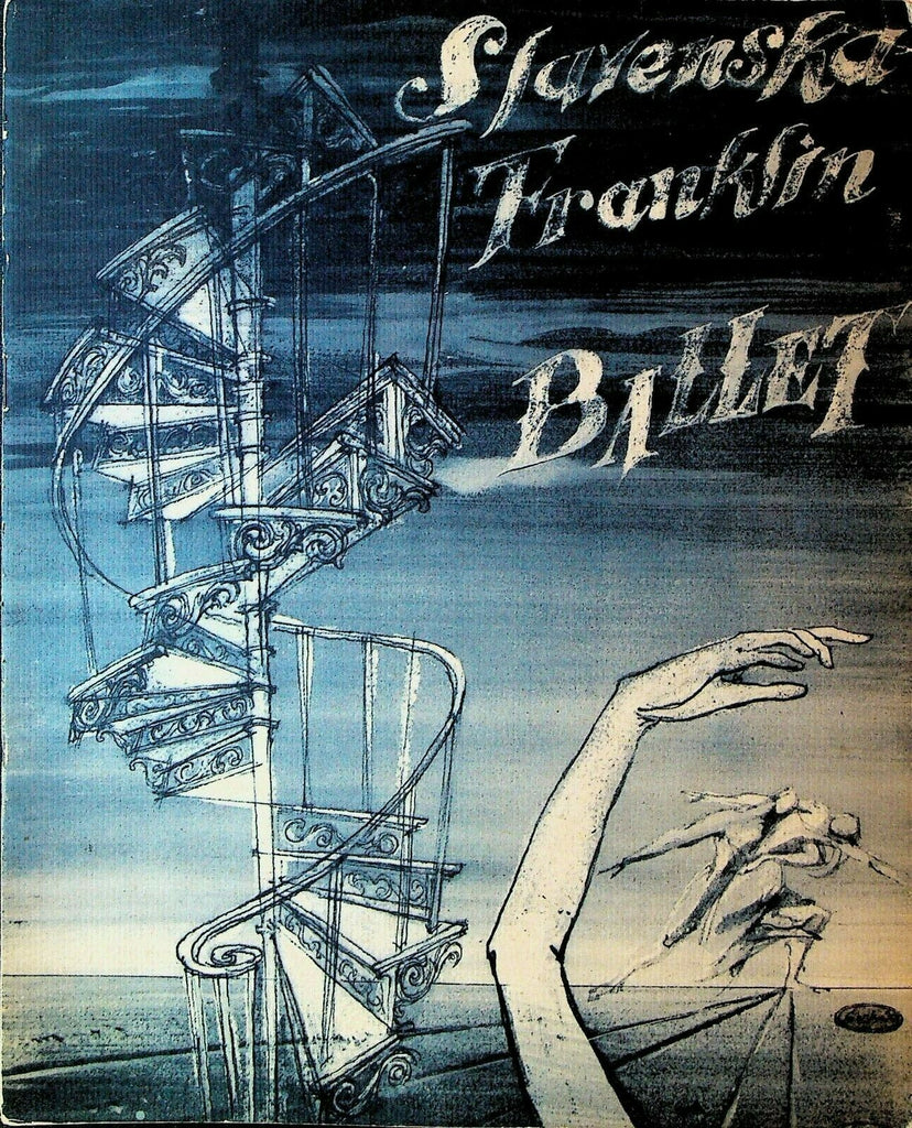 Slavenska Franklin Ballet Program 1952 Mia Slavenska Frederic Franklin
