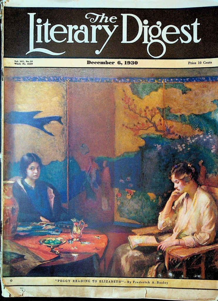 Literary Digest December 6 1930 Art Deco Prohibition China Russia
