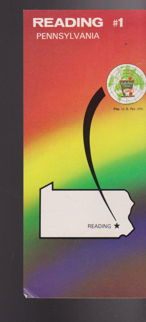 Reading Pennsylvania Holiday Inn #1 1970s Card Hotel