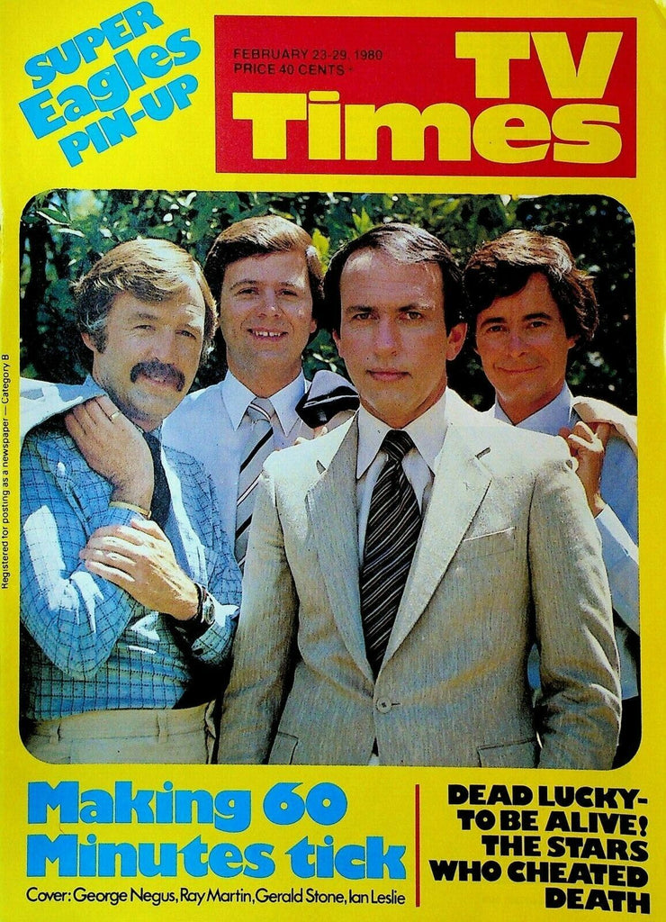 TV Times February 23 1980 The Eagles Conrad Janis Maria Venuti Linda George