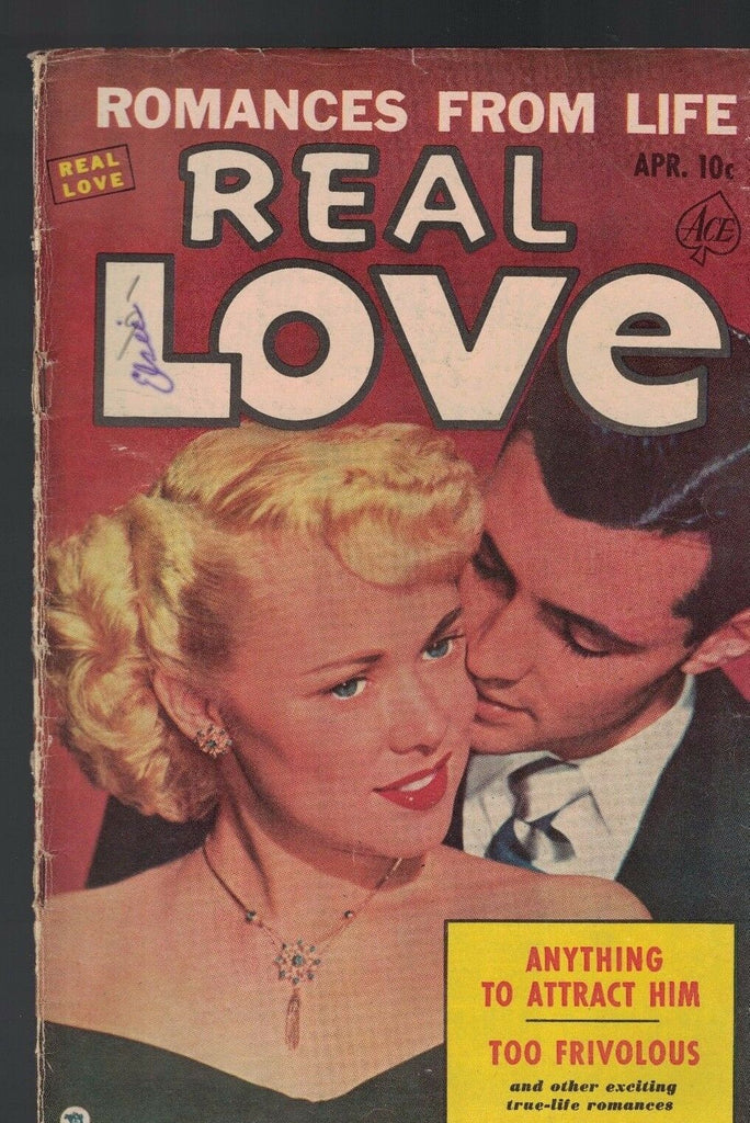 Real Love #54 (Ace Periodicals) 1953 Comic Book