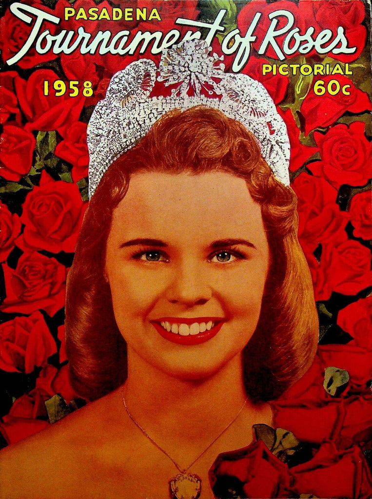 Pasadena Tournament of Roses Pictorial Program 1958 Ohio State Oregon Rose Bowl