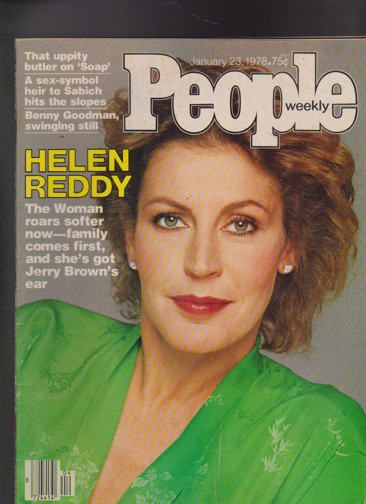 People Magazine Helen Reddy Benny Goodman January 23 1978 Free S/H