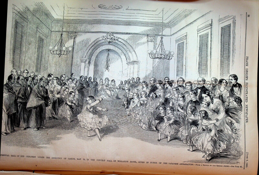 Frank Leslie's Illustrated Newspaper June 9 1860 Empire Derby Horse Billiards