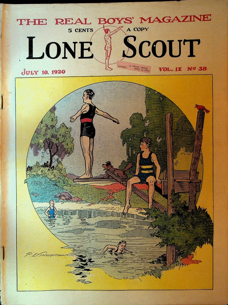 Lone Scout Magazine July 10 1920 Scouting Hawaii WD Boyce African Safari