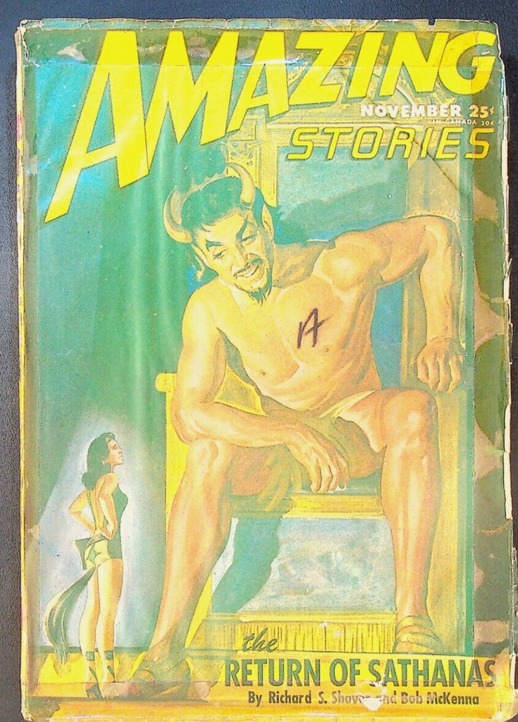 Amazing Stories Pulp November 1946 Richard S Shaver Bob McKenna Don Rowland
