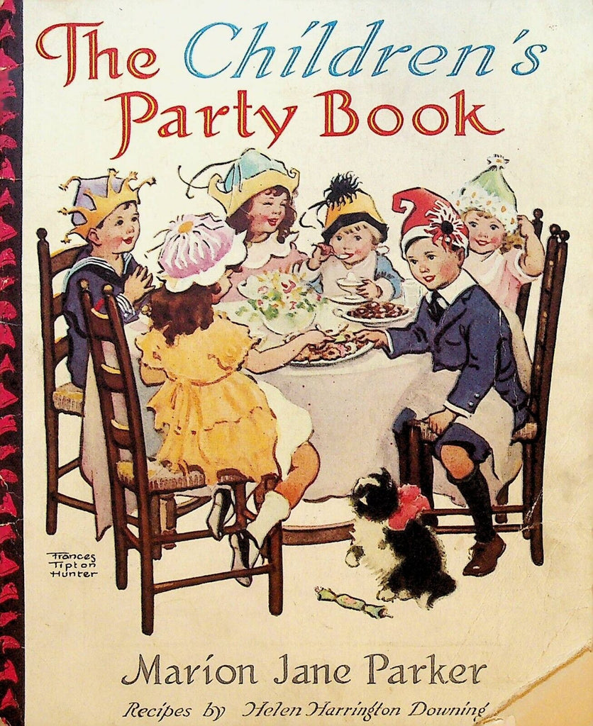 The Children's Party Book 1924 Occident Flour Halloween Recipes SC Book