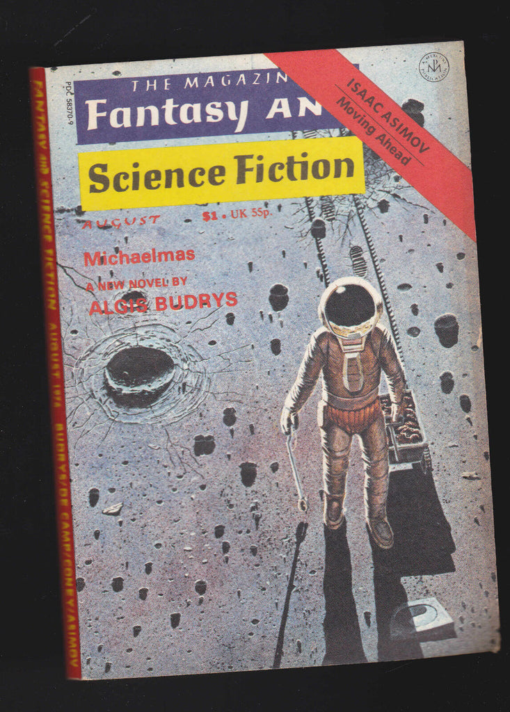 Magazine of Fantasy & Science Fiction August 1976 Algis Budrys Don Trotter