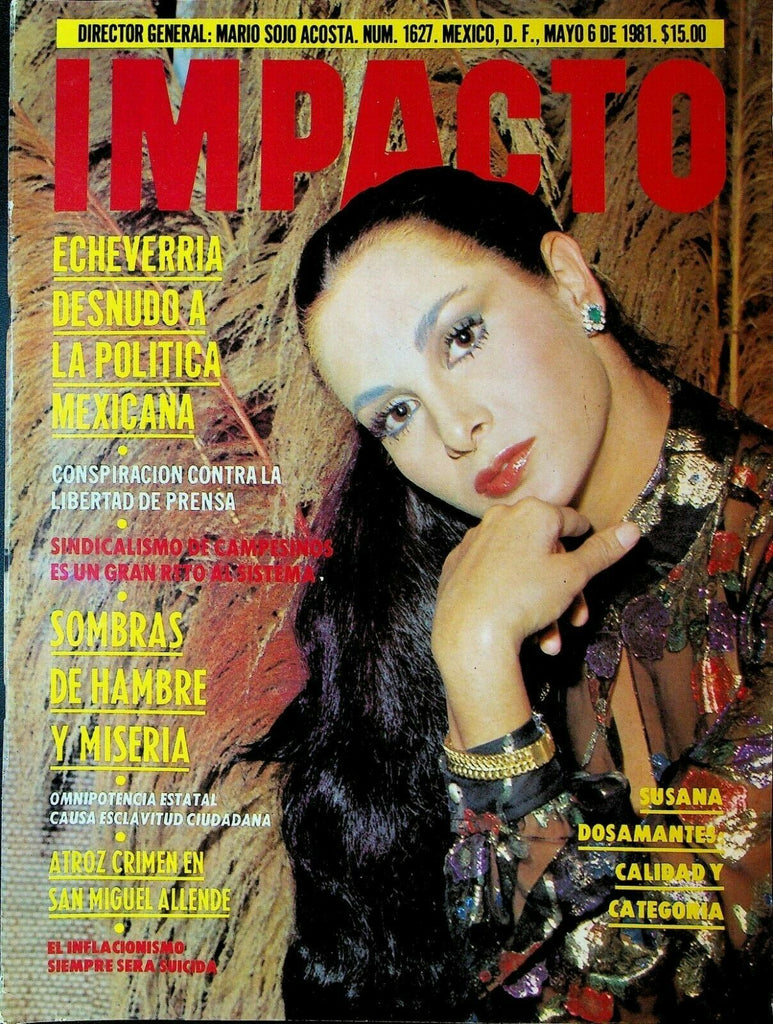 Impacto Magazine May 6 1981 Lech Walesa Idi Amin Wendy O Williams