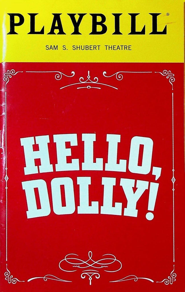 Hello Dolly Playbill May 2018 Bernadette Peters Victor Garber Molly Griggs