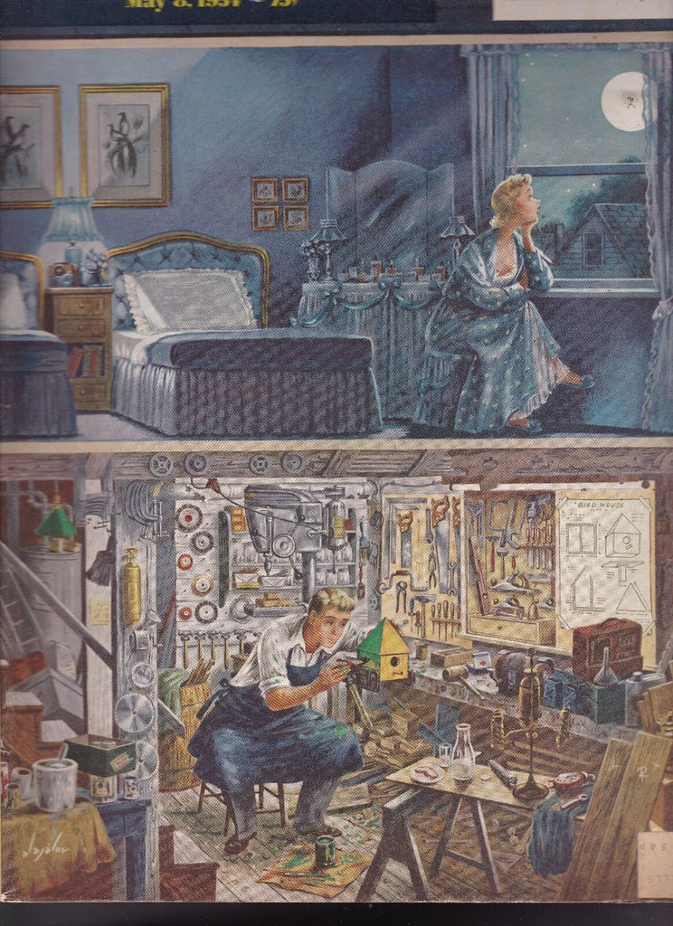 Saturday Evening Post Harvey Kuenn Edward Lindall May 8 1954