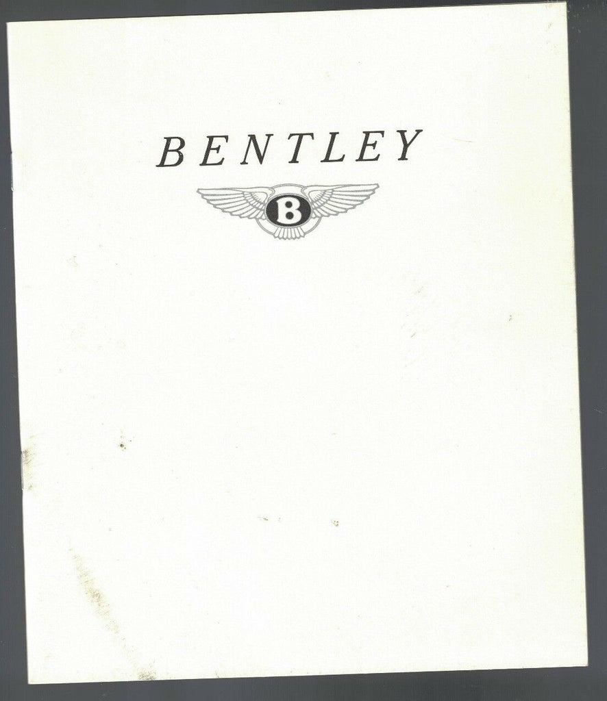 Abridged Particulars of Bentley Mark VI Sports Car 1931 (1991 Rolls Royce Club)