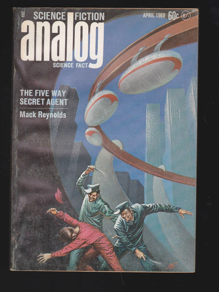 Analog Magazine April 1969 Mack Reynolds Jack Wodhams