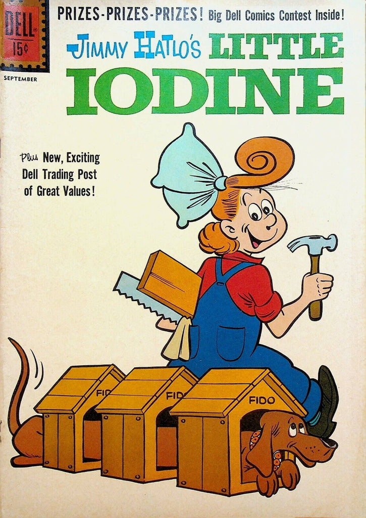 Little Iodine 53 Dell Comics 1961 Jimmy Hatlo Dog House Carpenter