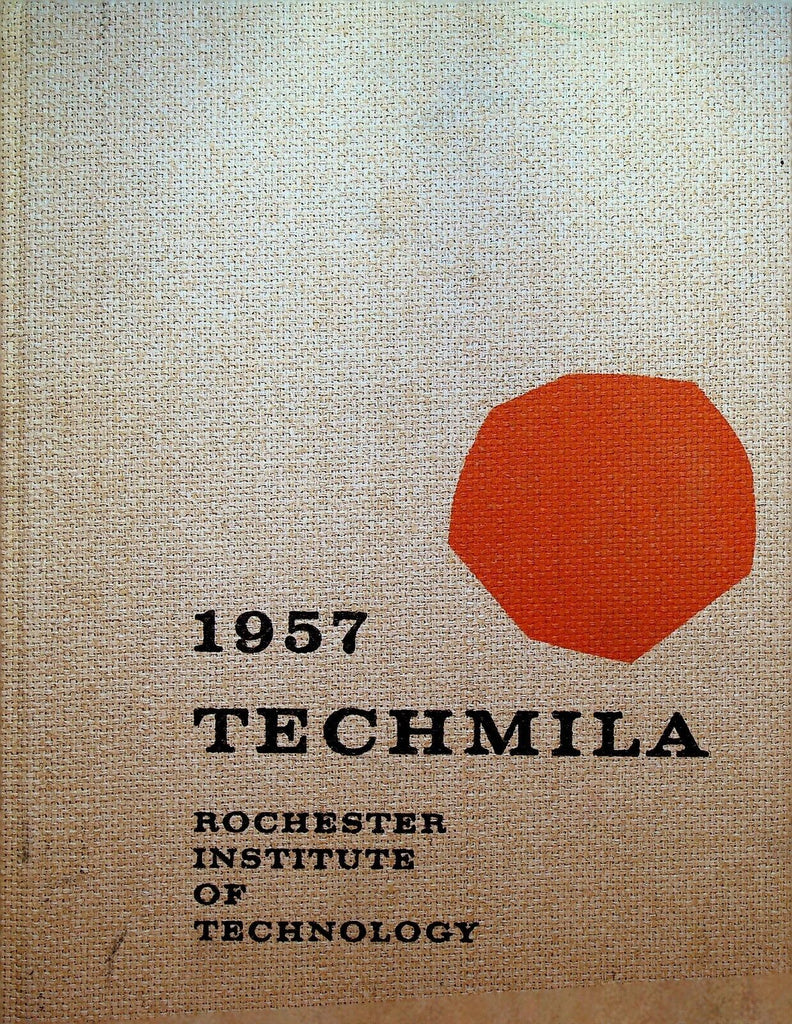 RIT Yearbook the Techmila Rochester Institute of Technology 1957 NY