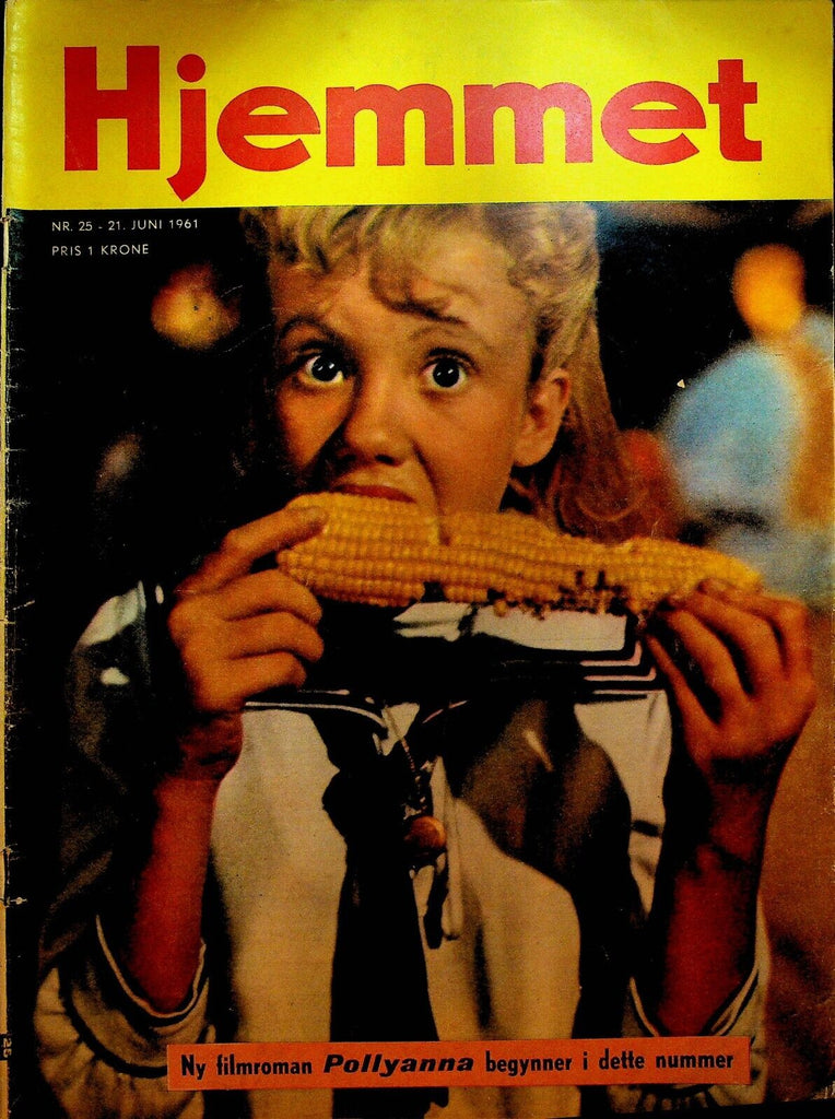 Hjemmet Magazine June 21 1961 Hayley Mills Pollyanna Elvis Presley Perry Como